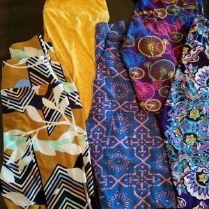 7 Lularoe Leggings One Size-price for all not indi